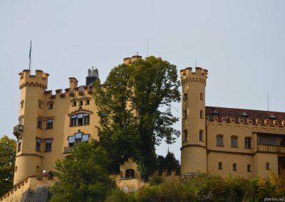 Bavorsko - Hohenschwangau - zámek krále Maximmiliana II. Bavorského
